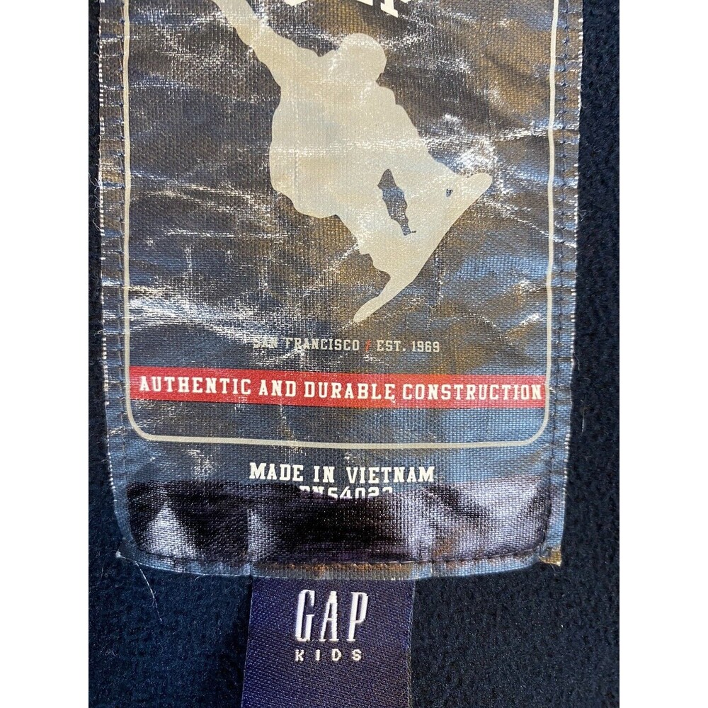 GAP Kids Boys XXL Insulated Snow Ski Jacket Red Gray Pockets‎ Logo Youth Winter - Picture 12 of 16
